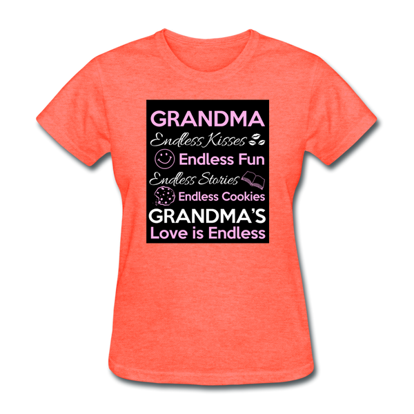 Grandma Women's T-Shirt - heather coral