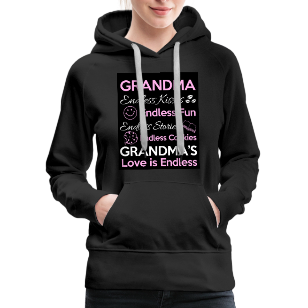 Grandma Women’s Premium Hoodie - black