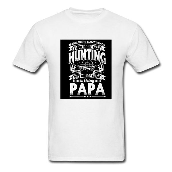 Hunting Papa Men's T-Shirt - white