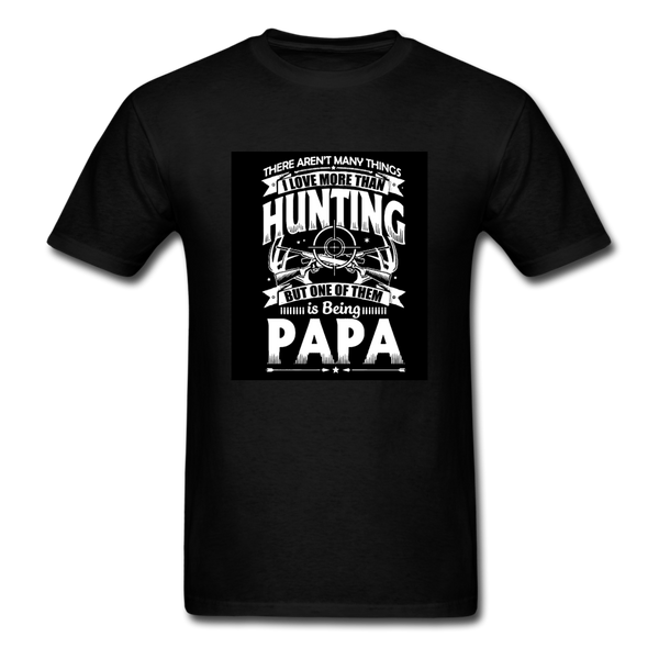 Hunting Papa Men's T-Shirt - black