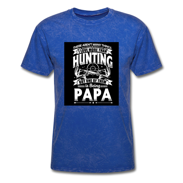 Hunting Papa Men's T-Shirt - mineral royal