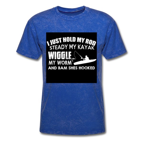 I Just Hold My Rod Steady My Kayak Men's T-Shirt - mineral royal