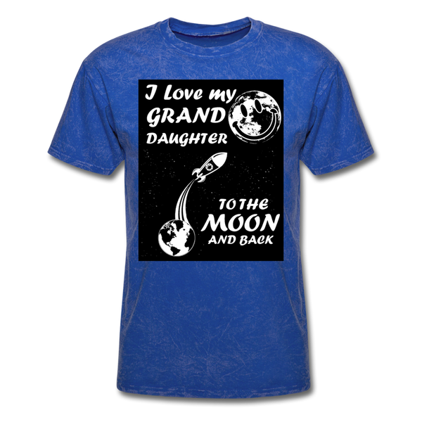 I Love My Granddaughter To The Moon & Back Men's T-Shirt - mineral royal