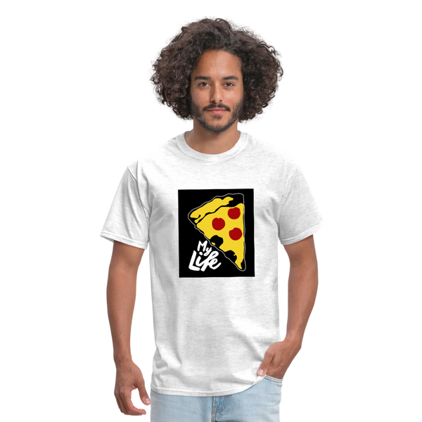 Pizza Men's T-Shirt - light heather gray