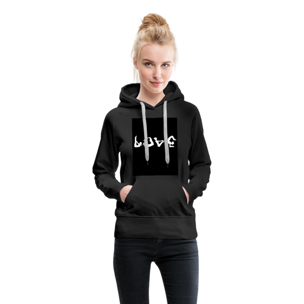 Love Yoga Women’s Premium Hoodie - black