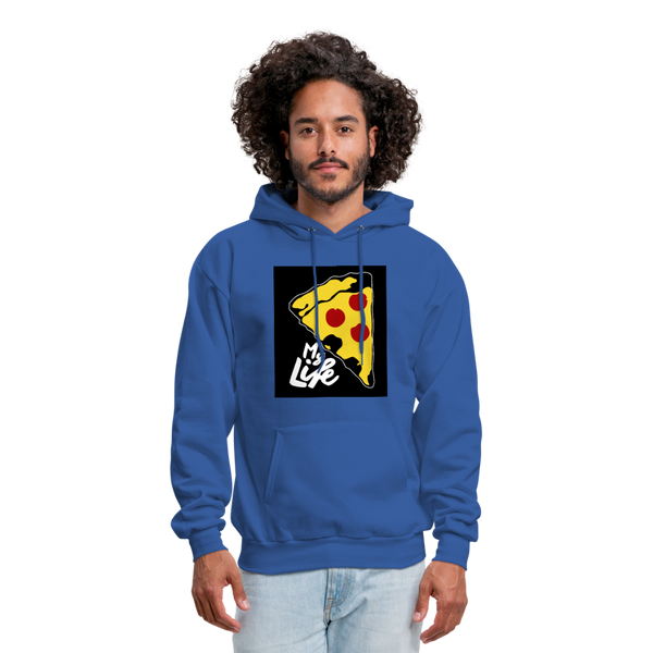 Pizza Men's Hoodie - royal blue