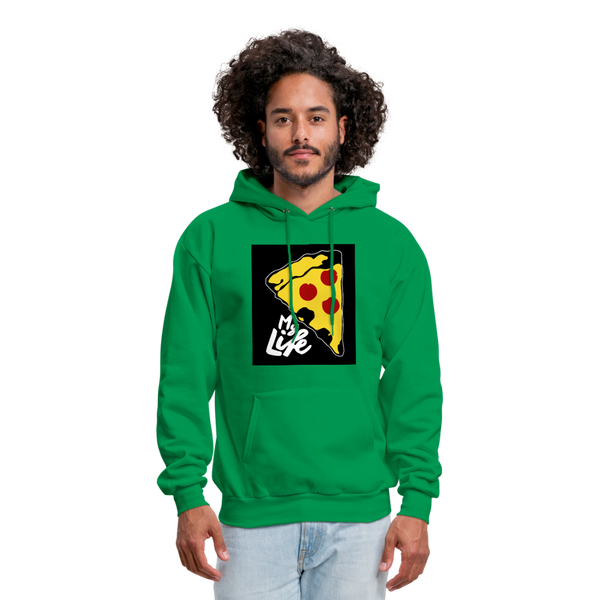 Pizza Men's Hoodie - kelly green