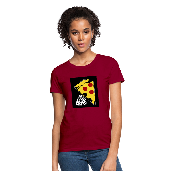 My Life Women's T-Shirt - dark red