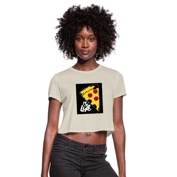 My Life Women's Cropped T-Shirt - dust