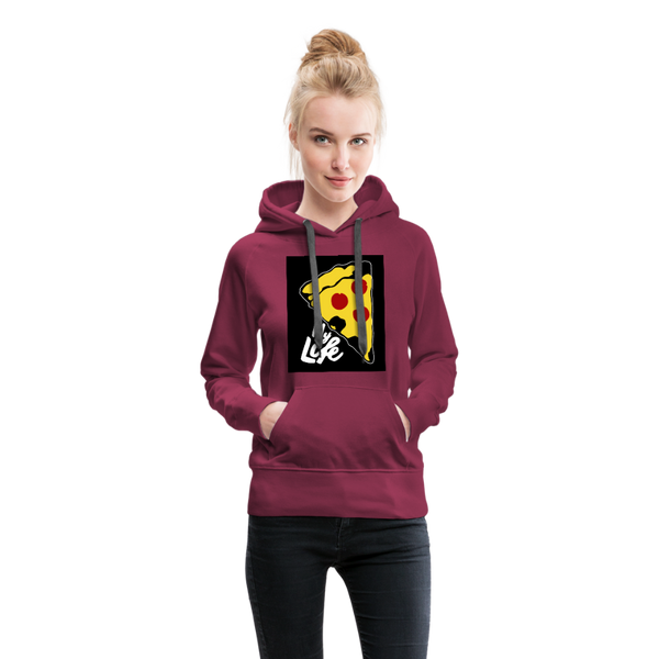 My Life Women’s Premium Hoodie - burgundy