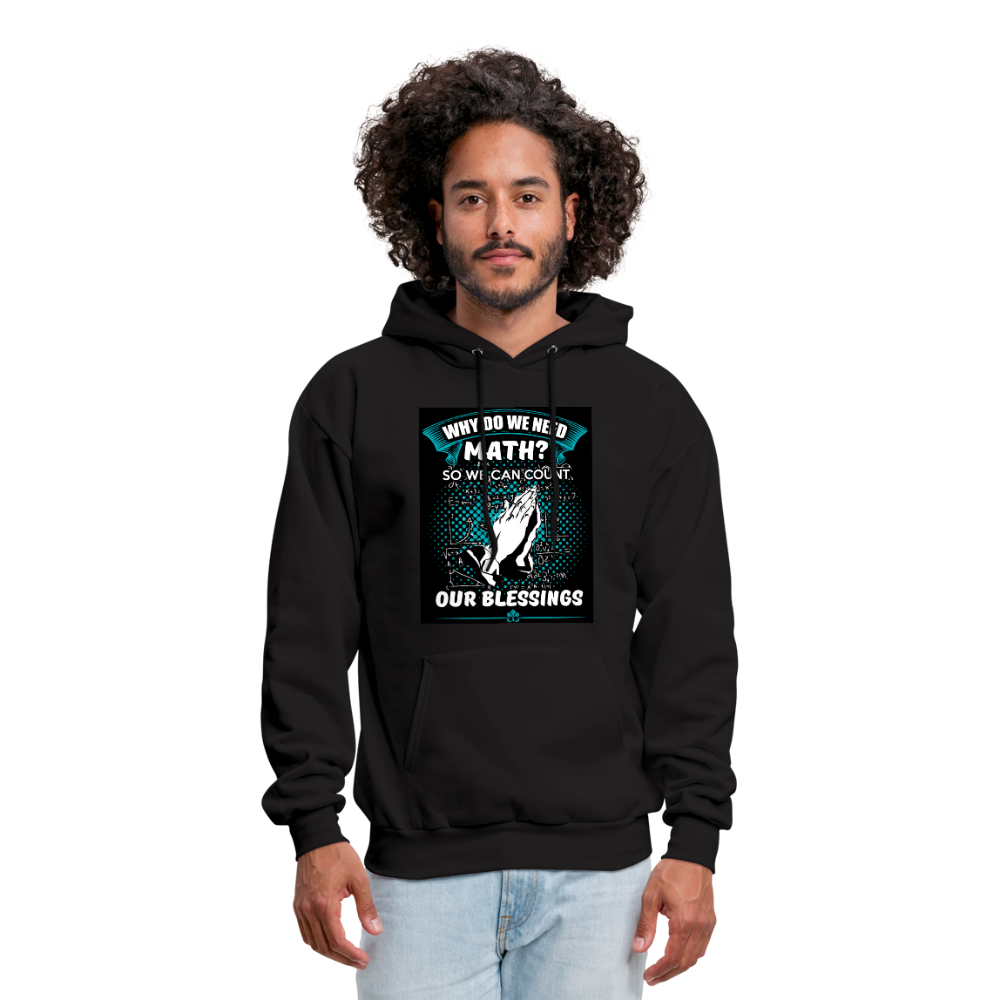 Count Our Blessings Men's Hoodie - black