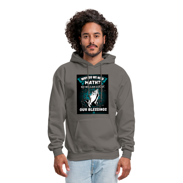 Count Our Blessings Men's Hoodie - asphalt gray