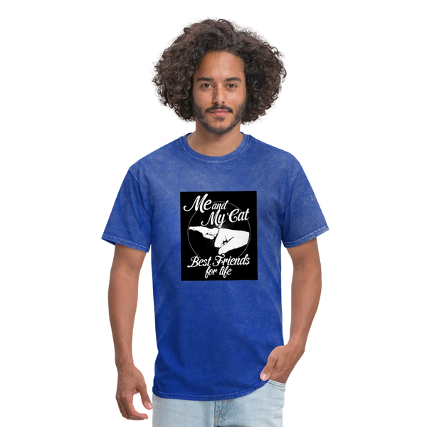 Me & My Cat Best Friends For Life Men's T-Shirt - mineral royal