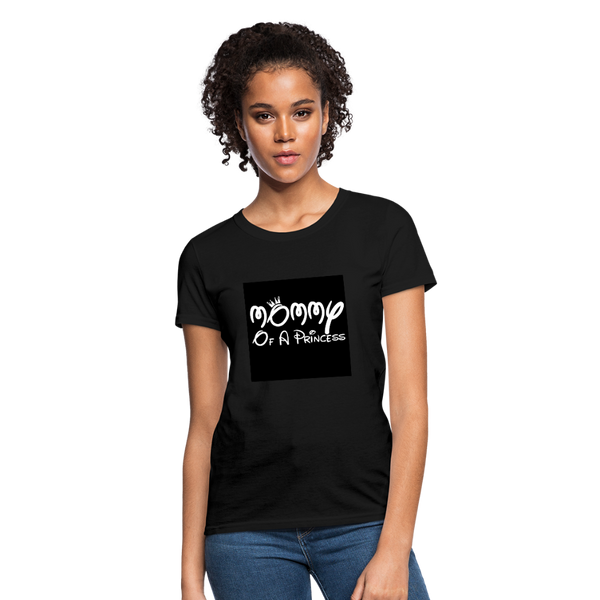 Mommy Of A Princess Women's T-Shirt - black