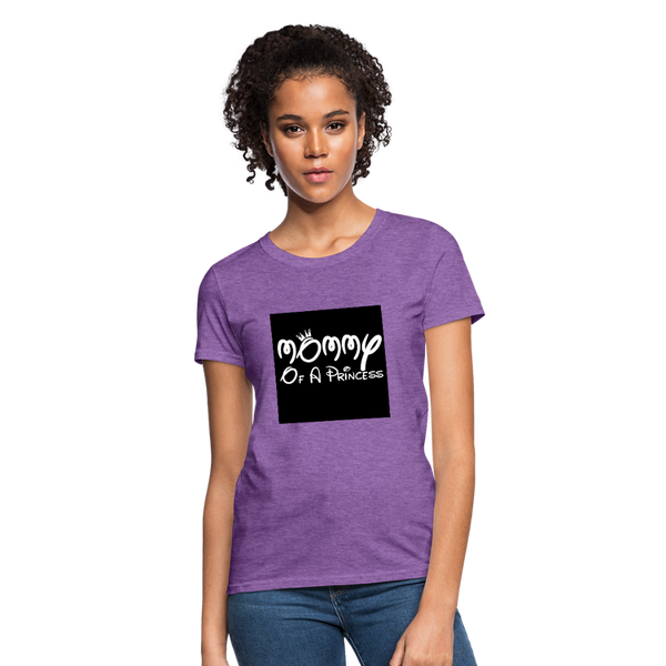 Mommy Of A Princess Women's T-Shirt - purple heather