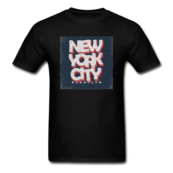 New York City Brooklyn Men's T-Shirt - black