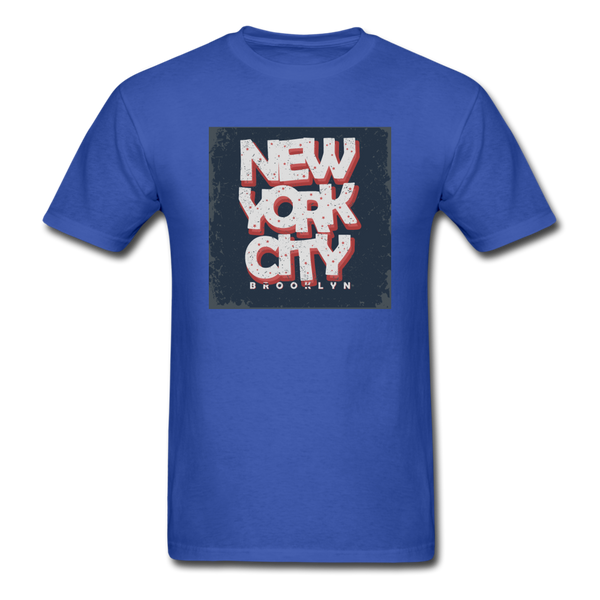 New York City Brooklyn Men's T-Shirt - royal blue