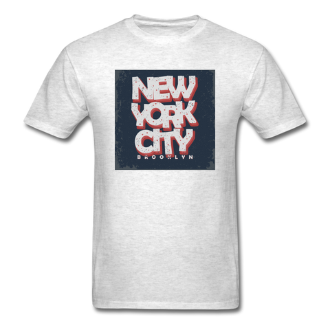 New York City Brooklyn Men's T-Shirt - light heather gray