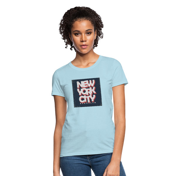New York City Brooklyn Women's T-Shirt - powder blue