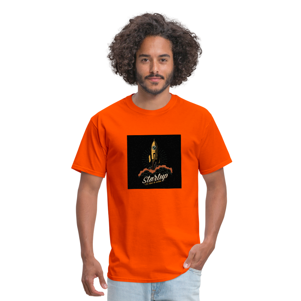 Start Up Men's T-Shirt - orange