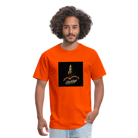 Start Up Men's T-Shirt - orange