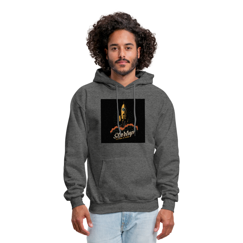 Start Up Men's Hoodie - charcoal gray