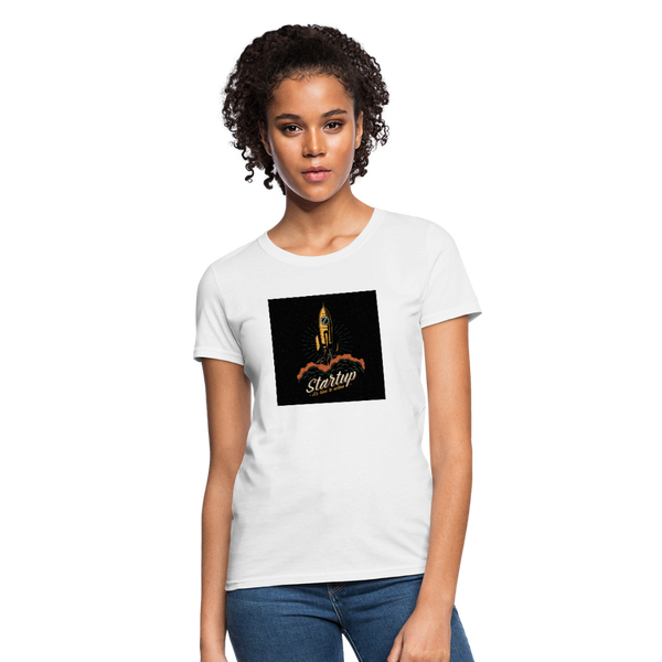 Start Up Women's T-Shirt - white