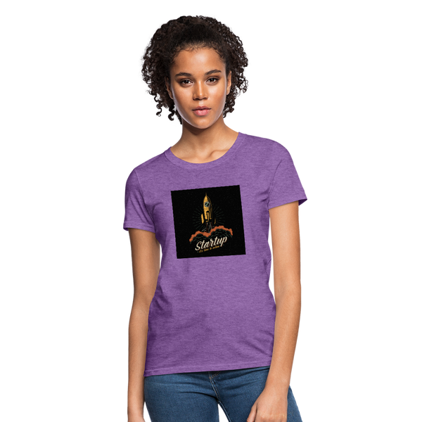 Start Up Women's T-Shirt - purple heather