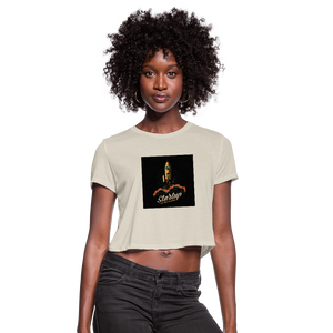 Start Up Women's Cropped T-Shirt - dust