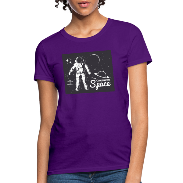 Conqueror's Space Women's T-Shirt - purple