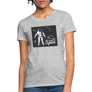 Conqueror's Space Women's T-Shirt - heather gray