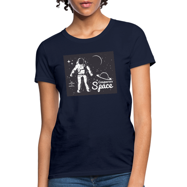 Conqueror's Space Women's T-Shirt - navy