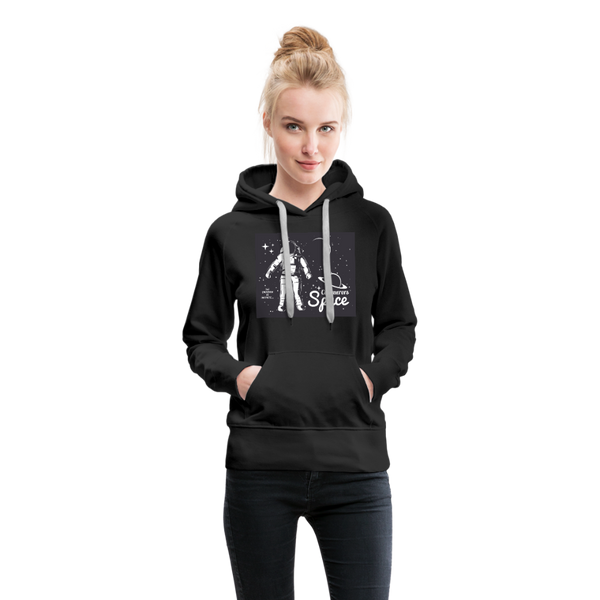 Conqueror's Space Women’s Premium Hoodie - black