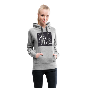 Conqueror's Space Women’s Premium Hoodie - heather gray