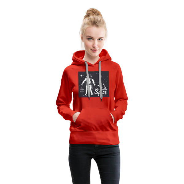 Conqueror's Space Women’s Premium Hoodie - red