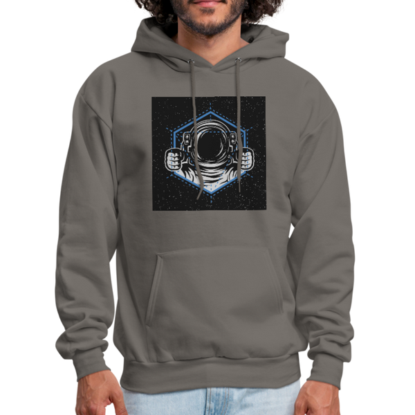 Astronaut Drive Men's Hoodie - asphalt gray