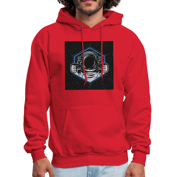 Astronaut Drive Men's Hoodie - red