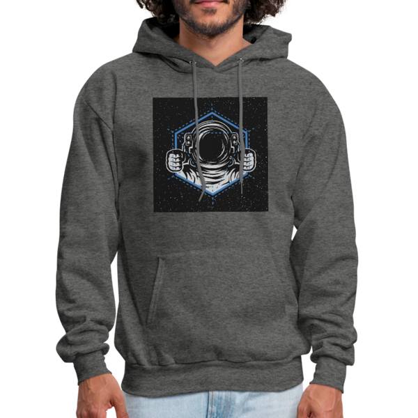 Astronaut Drive Men's Hoodie - charcoal gray