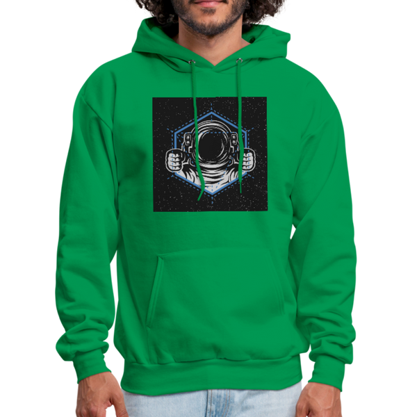 Astronaut Drive Men's Hoodie - kelly green