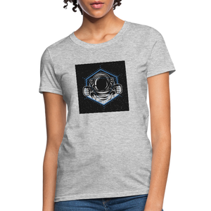 Astronaut Drive Women's T-Shirt - heather gray