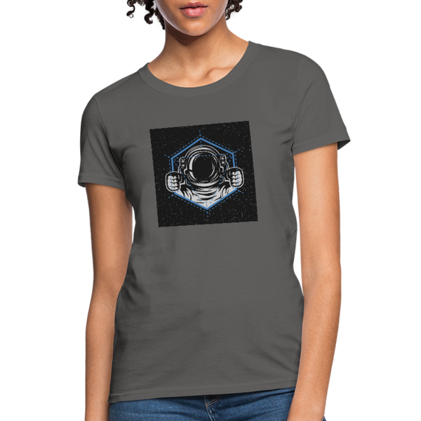 Astronaut Drive Women's T-Shirt - charcoal