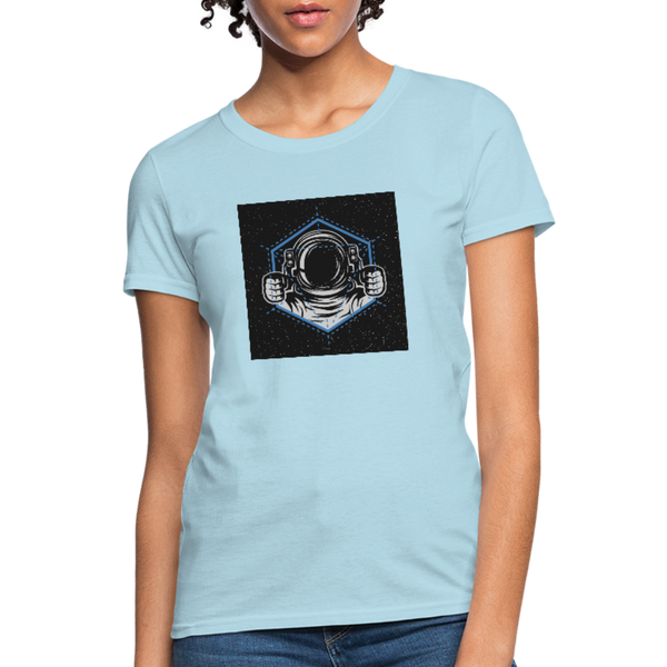 Astronaut Drive Women's T-Shirt - powder blue