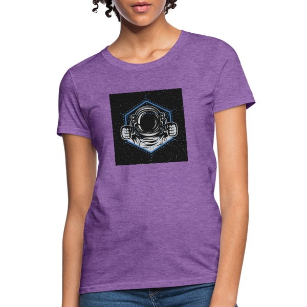 Astronaut Drive Women's T-Shirt - purple heather
