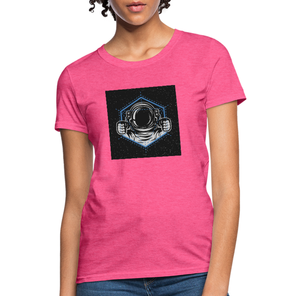 Astronaut Drive Women's T-Shirt - heather pink