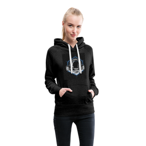 Astronaut Drive Women’s Premium Hoodie - charcoal gray