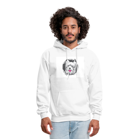 Westie Terrier Men's Hoodie - white