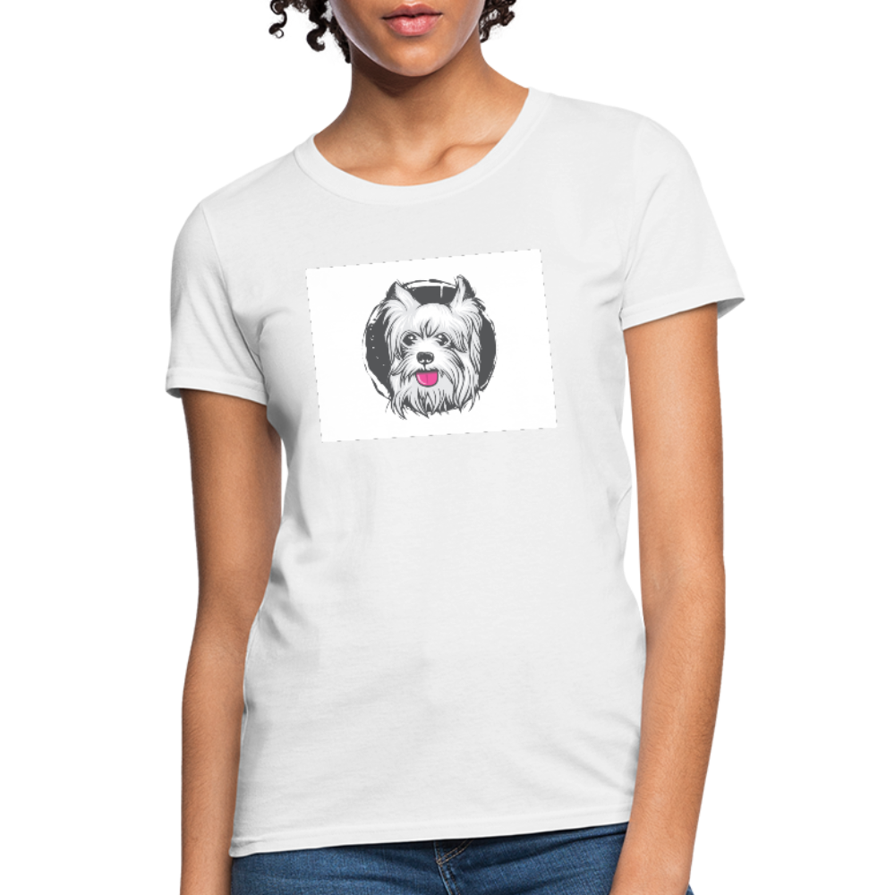 Westie Terrier Women's T-Shirt - white