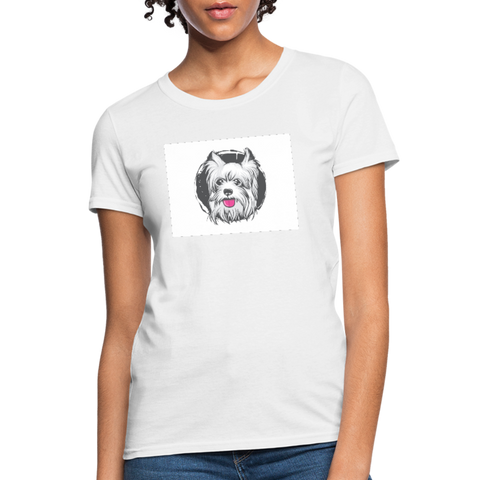 Westie Terrier Women's T-Shirt - white