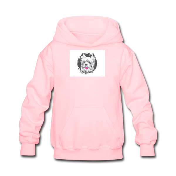 Westie Terrier Kids' Hoodie - pink