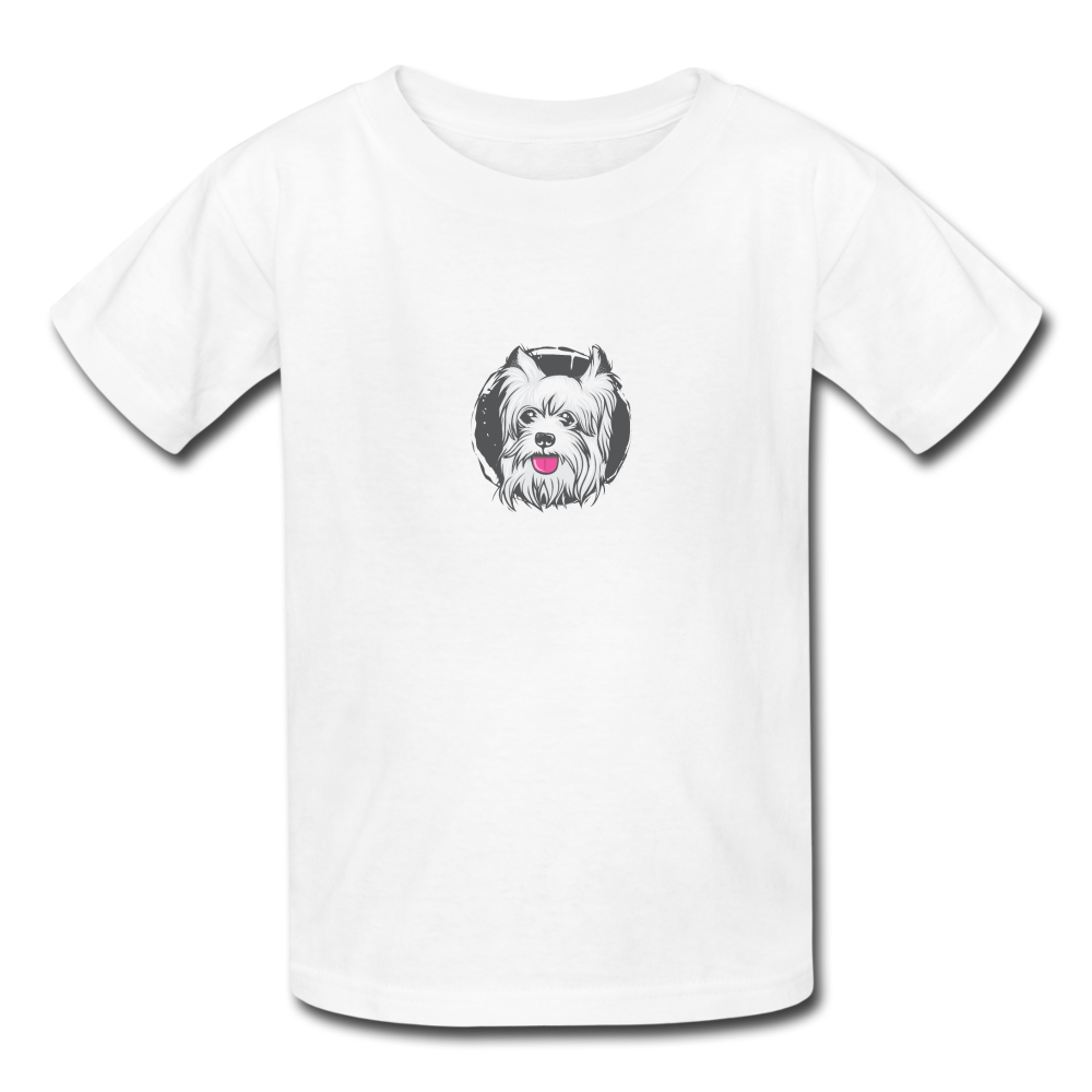 Westie Terrier Kids' T-Shirt - white